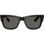 Mega Wayfarer RB0840S, Black/Dark Grey Glass Lenses