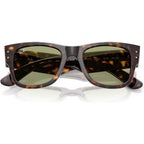 Mega Wayfarer RB0840S, Havana/Bottle Green Glass Lenses