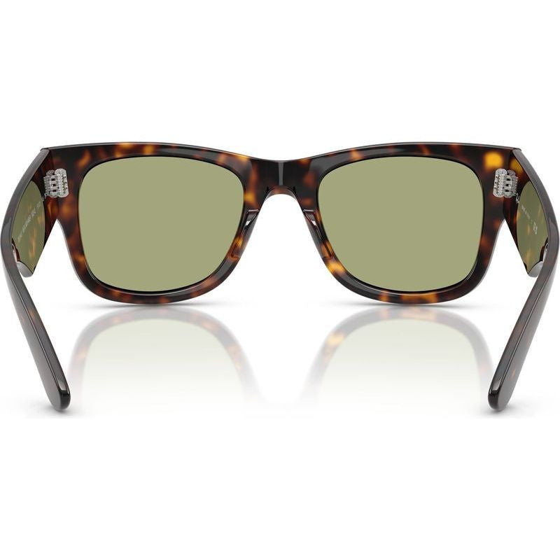 Mega Wayfarer RB0840S, Havana/Bottle Green Glass Lenses