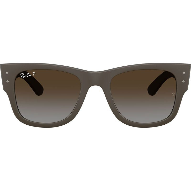 Mega Wayfarer RB4840S, Sand Brown/Brown Gradient Polarised Lenses 52 Eye Size