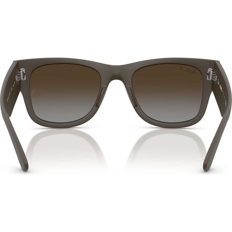 Mega Wayfarer RB4840S, Sand Brown/Brown Gradient Polarised Lenses 52 Eye Size