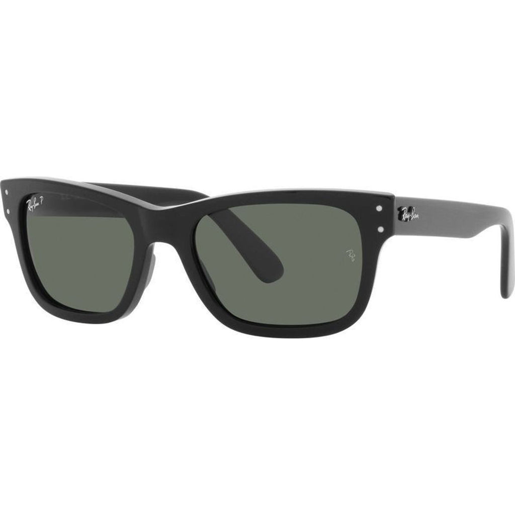 Mr Burbank RB2283, Black/Green Polarised Glass Lenses 55 Eye Size