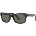 Mr Burbank RB2283, Black/Green Polarised Glass Lenses 55 Eye Size