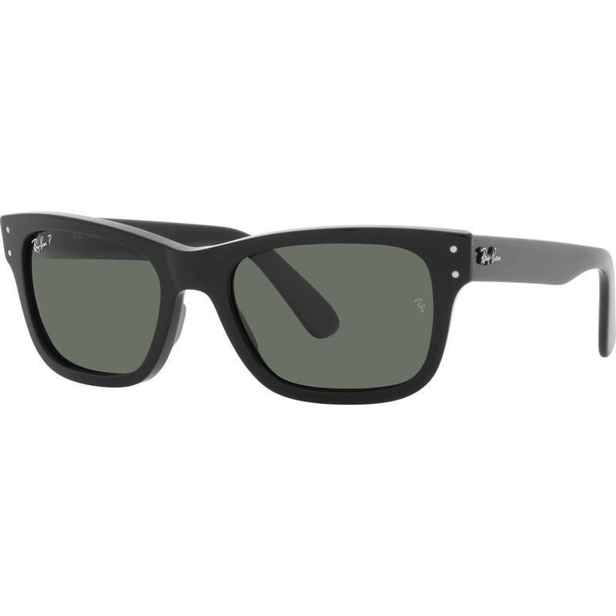 Mr Burbank RB2283, Black/Green Polarised Glass Lenses 55 Eye Size