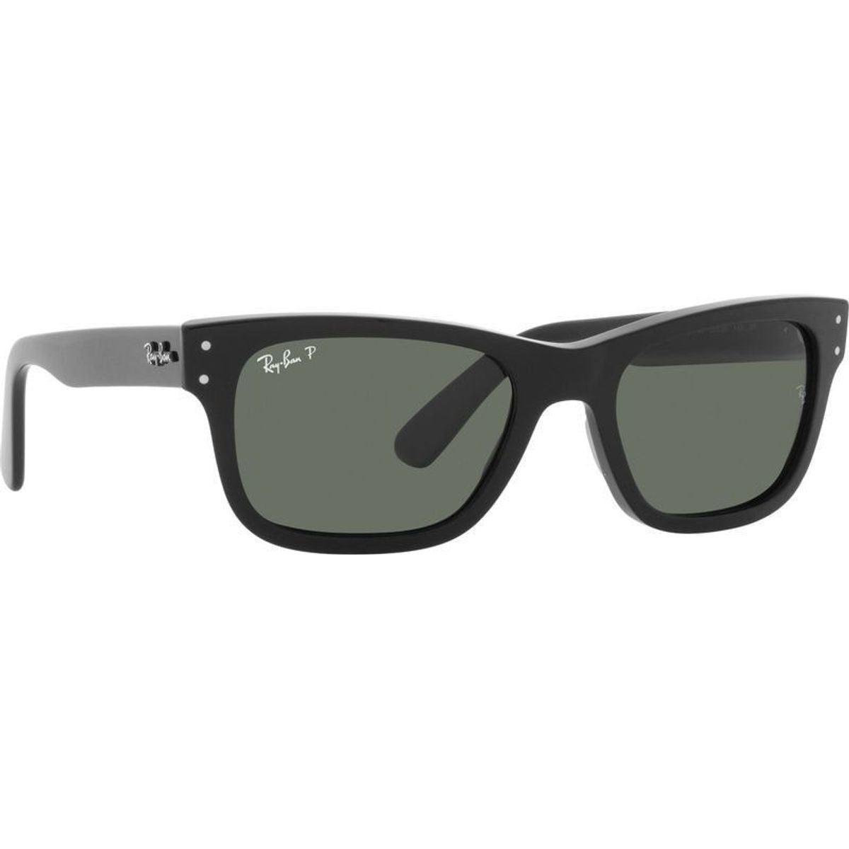 Mr Burbank RB2283, Black/Green Polarised Glass Lenses 52 Eye Size