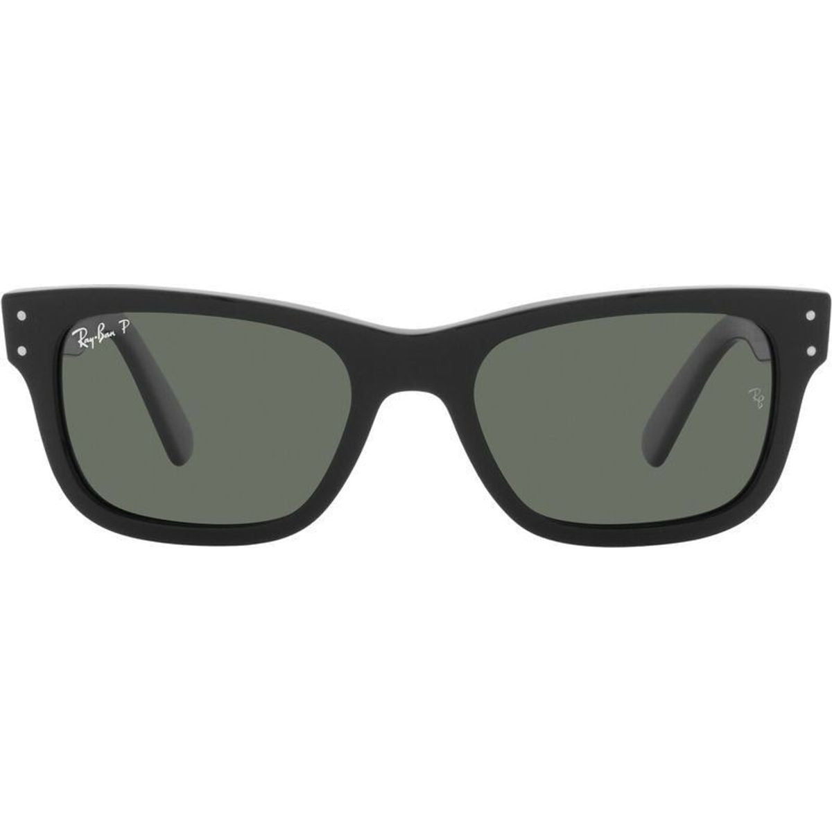 Mr Burbank RB2283, Black/Green Polarised Glass Lenses 55 Eye Size