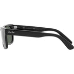 Mr Burbank RB2283, Black/Green Polarised Glass Lenses 55 Eye Size