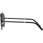 New Aviator RB3625, Black/Dark Grey Glass Lenses 62 Eye Size
