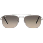 New Caravan RB3636, Silver/Grey Clear Gradient Glass Lenses 58 Eye Size