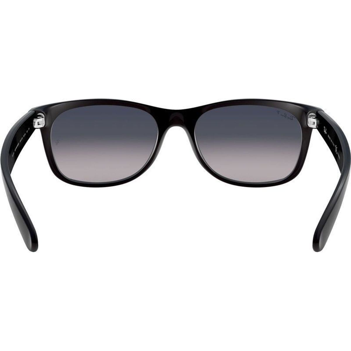New Wayfarer Classic RB2132, Black/Blue Gradient Polarised Glass Lenses 55 Eye Size