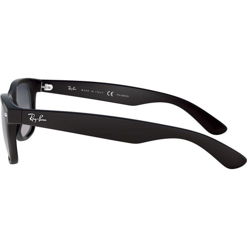 New Wayfarer Classic RB2132, Black/Blue Gradient Polarised Glass Lenses 55 Eye Size