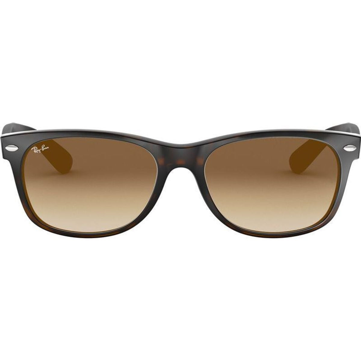 New Wayfarer Classic RB2132, Light Havana/Brown Gradient Glass Lenses 55 Eye Size