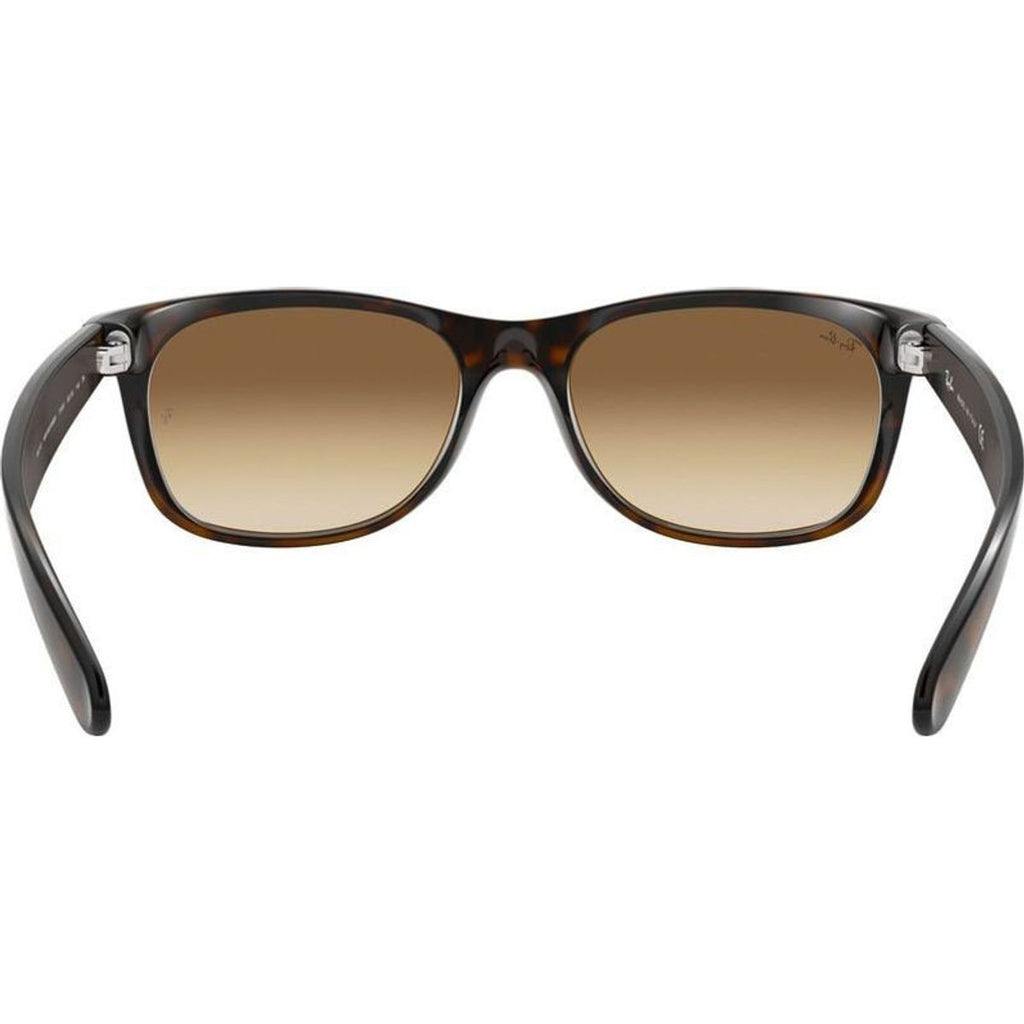 New Wayfarer Classic RB2132, Light Havana/Brown Gradient Glass Lenses 52 Eye Size