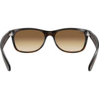 New Wayfarer Classic RB2132, Light Havana/Brown Gradient Glass Lenses 52 Eye Size