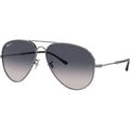 Old Aviator RB3825, Gunmetal/Blue Gradient Polarised Glass Lenses 58 Eye Size