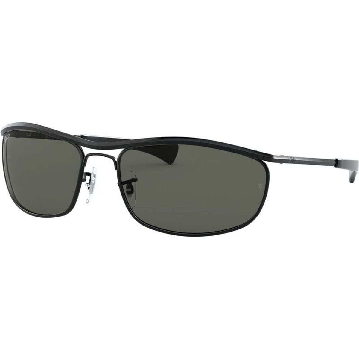 Shop Ray-Ban Olympian I Deluxe RB3119M Black/Green Polarised
