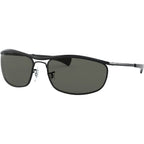 Olympian I Deluxe RB3119M, Black/Green Polarised Glass Lenses