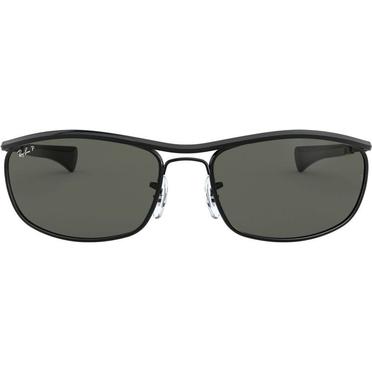Olympian I Deluxe RB3119M, Black/Green Polarised Glass Lenses