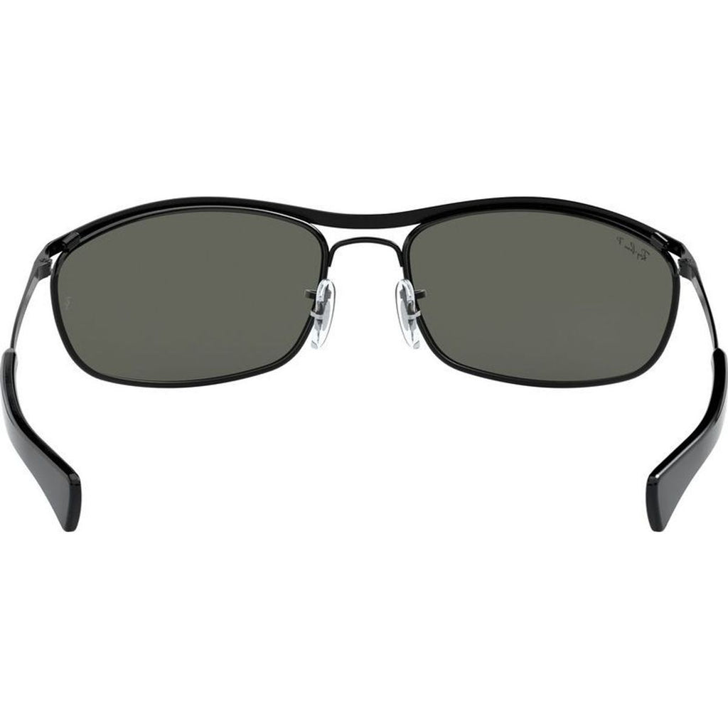 Olympian I Deluxe RB3119M, Black/Green Polarised Glass Lenses