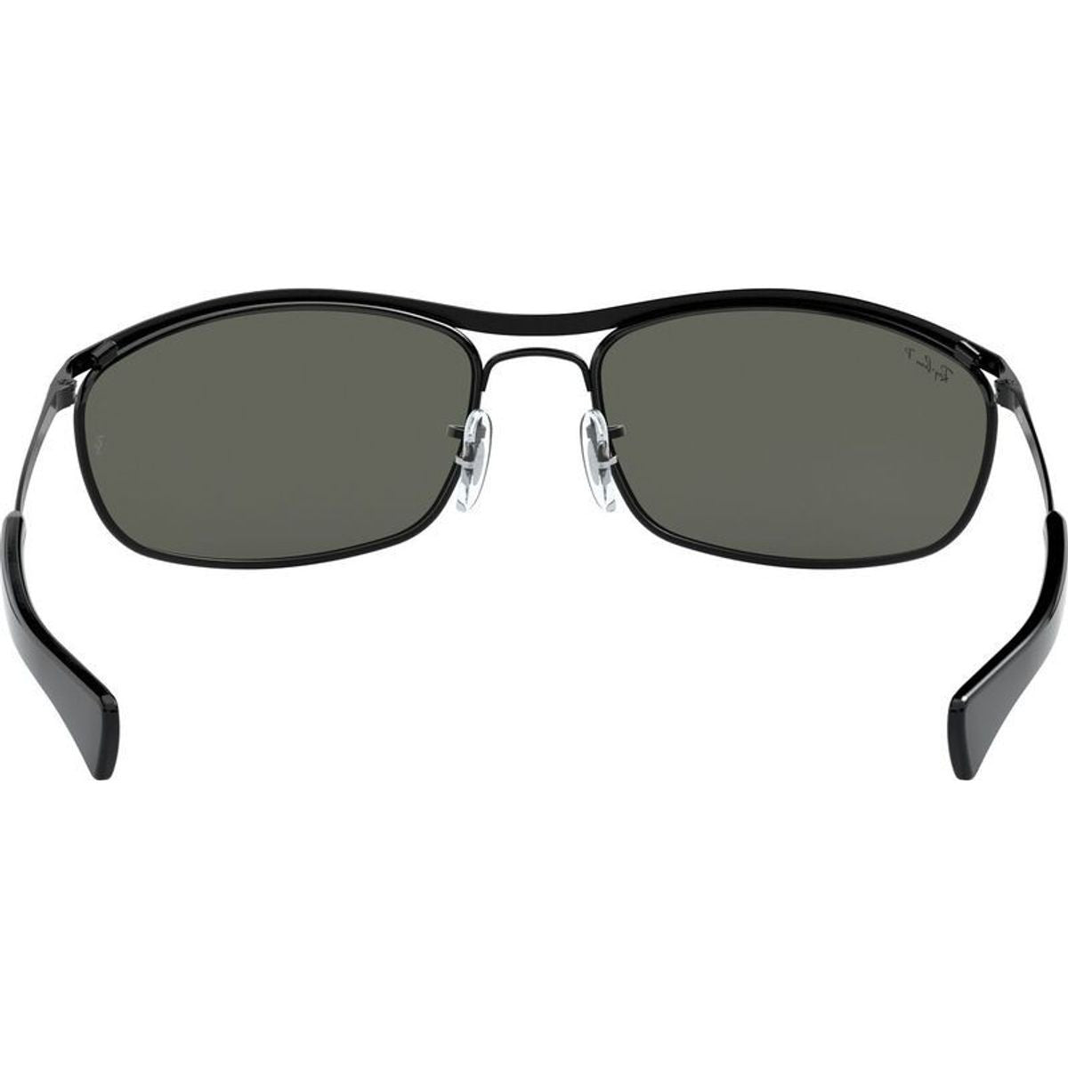 Olympian I Deluxe RB3119M, Black/Green Polarised Glass Lenses