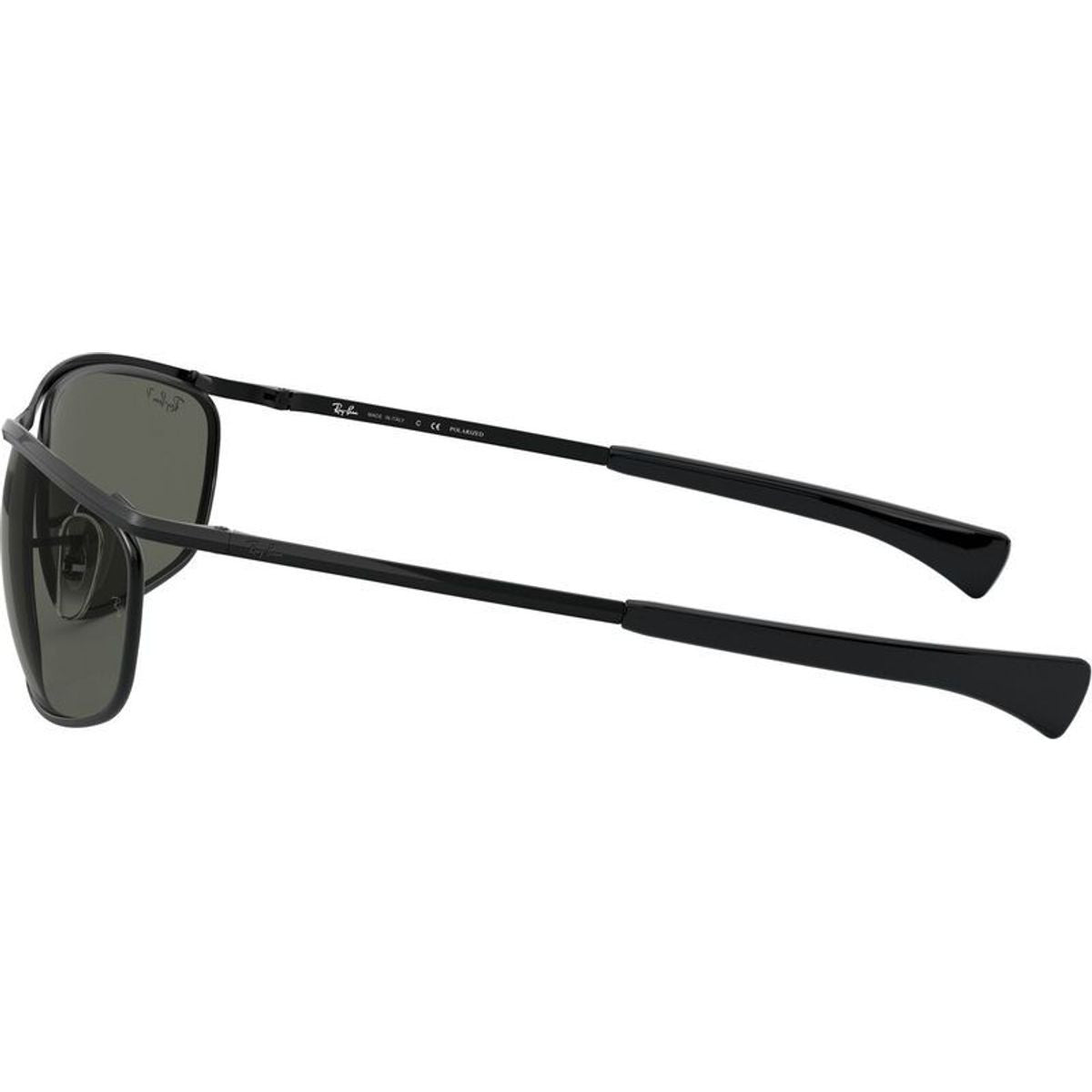 Shop Ray-Ban Olympian I Deluxe RB3119M Black/Green Polarised