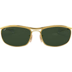 Olympian I Deluxe RB3119M, Gold/Green Polarised Glass Lenses