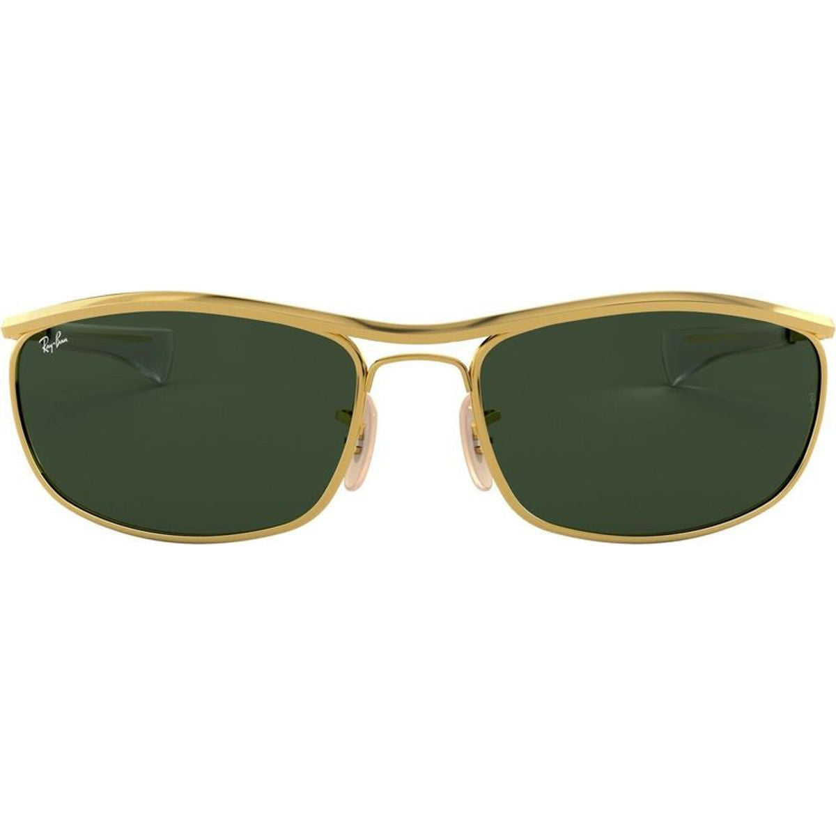 Olympian I Deluxe RB3119M, Gold/Green Polarised Glass Lenses