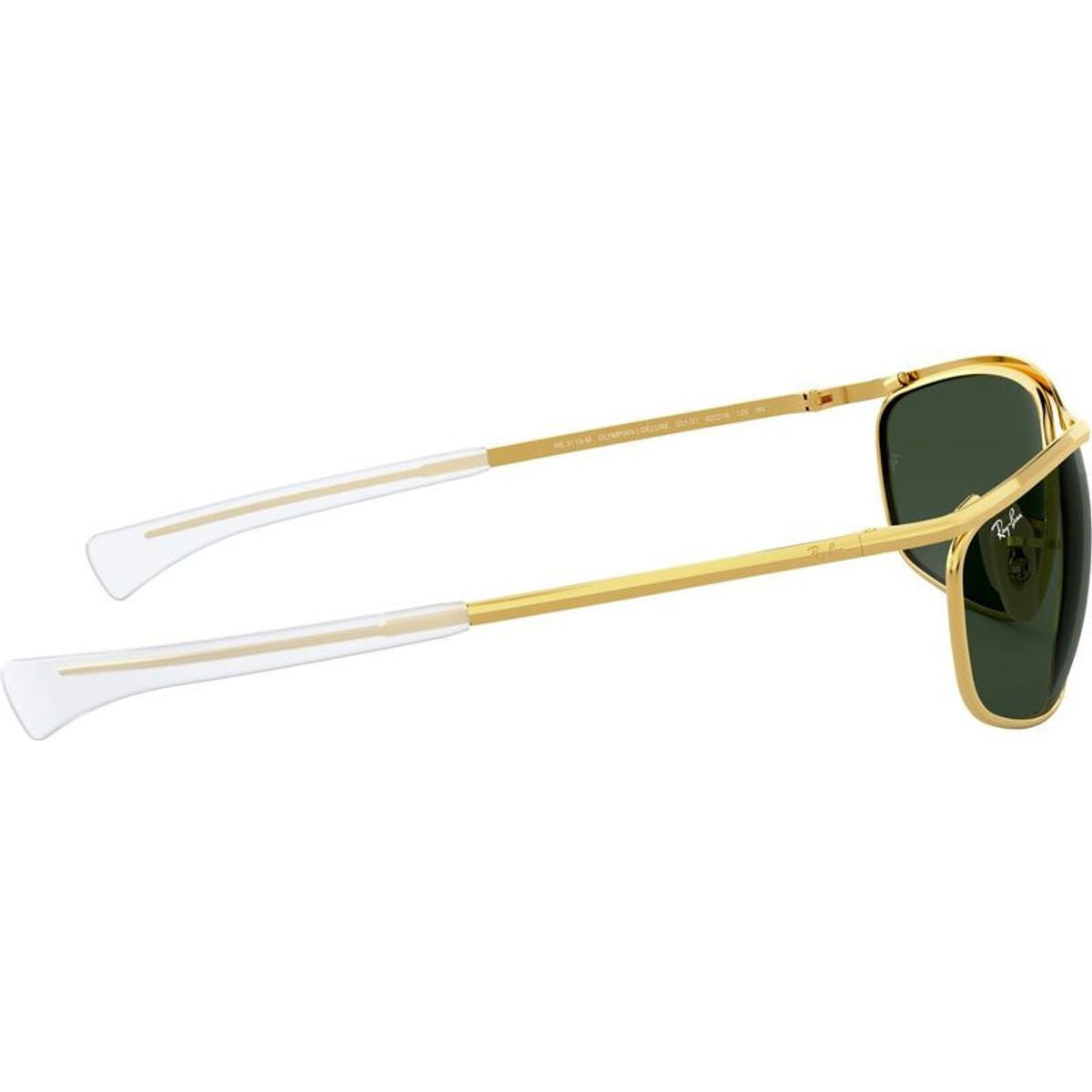 Olympian I Deluxe RB3119M, Gold/Green Polarised Glass Lenses