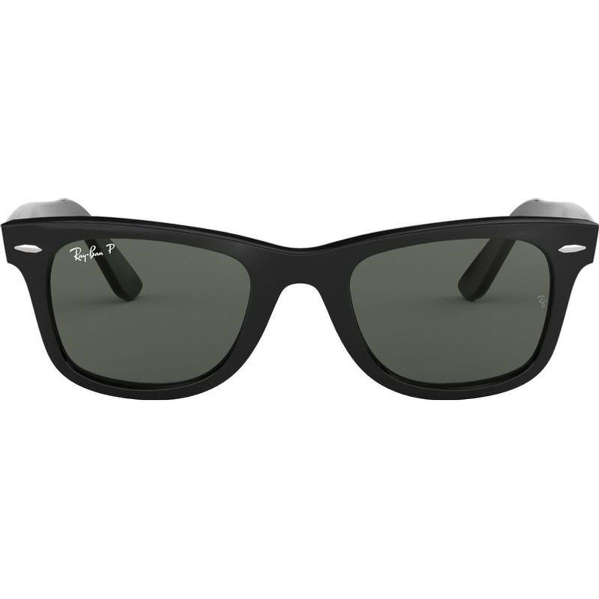 Original Wayfarer RB2140, Black/Green Polarised Glass Lenses 50 Eye Size