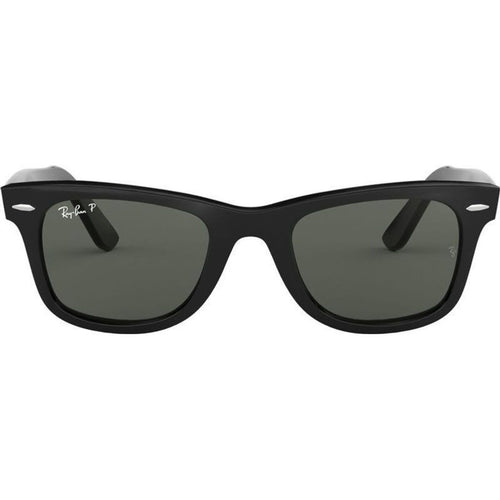 Original Wayfarer RB2140, Black/Green Polarised Glass Lenses 50 Eye Size