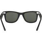 Original Wayfarer RB2140, Black/Green Polarised Glass Lenses 50 Eye Size