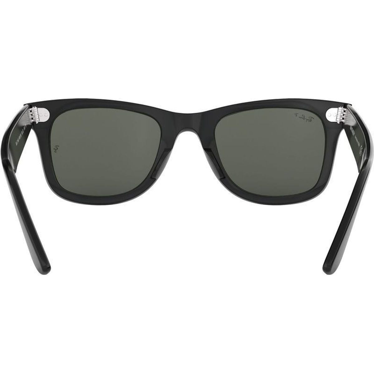 Original Wayfarer RB2140, Black/Green Polarised Glass Lenses 50 Eye Size