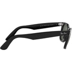 Original Wayfarer RB2140, Black/Green Polarised Glass Lenses 50 Eye Size