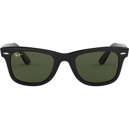 Original Wayfarer RB2140, Black/Green Glass Lenses 50 Eye Size