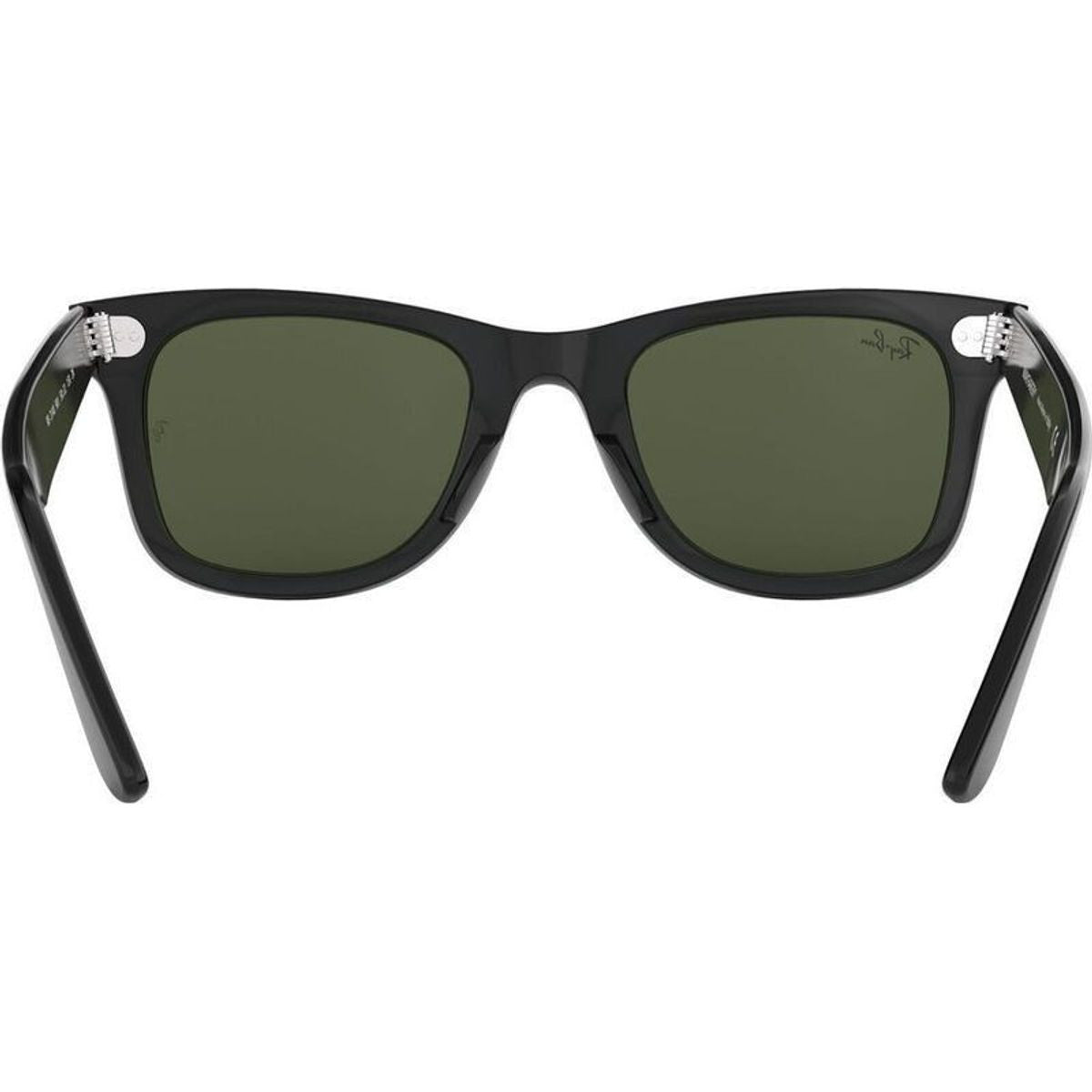 Original Wayfarer RB2140, Black/Green Glass Lenses 50 Eye Size