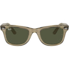 Original Wayfarer RB2140, Photochromic Striped Grey/Green Glass Lenses 50 Eye Size