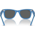 Original Wayfarer RB2140, Photochromic Striped Blue/Dark Grey Glass Lenses 50 Eye Size