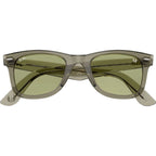 Original Wayfarer RB2140, Transparent Green/Bottle Green Lenses 50 Eye Size