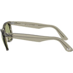 Original Wayfarer RB2140, Transparent Green/Bottle Green Lenses 50 Eye Size