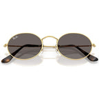 Oval Flat Lens RB3547N, Arista/Dark Grey Glass Lenses