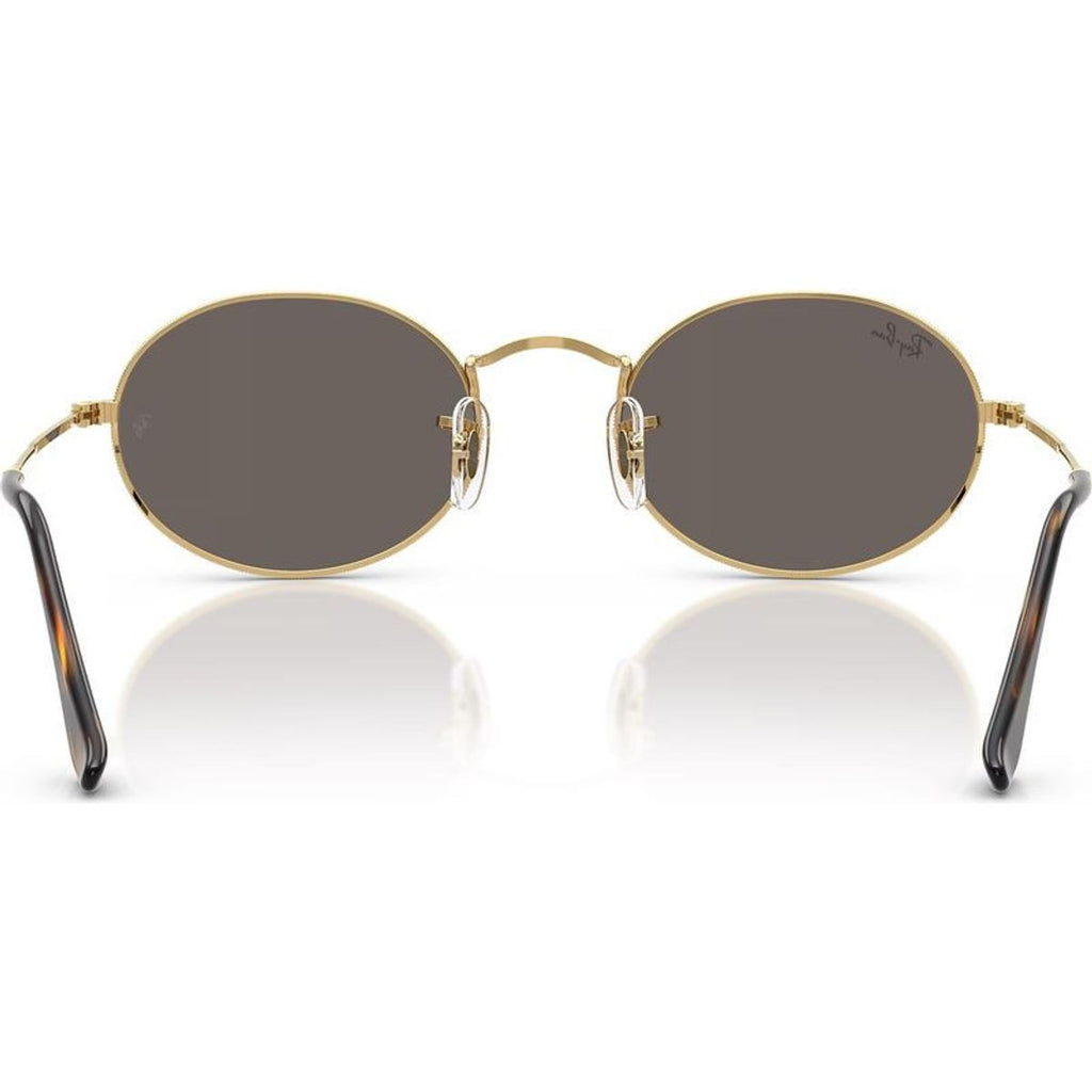 Oval Flat Lens RB3547N, Arista/Dark Grey Glass Lenses
