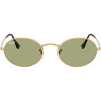 Oval RB3547, Arista/Bottle Green Glass Lenses 51 Eye Size