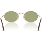 Oval RB3547, Arista/Bottle Green Glass Lenses 51 Eye Size
