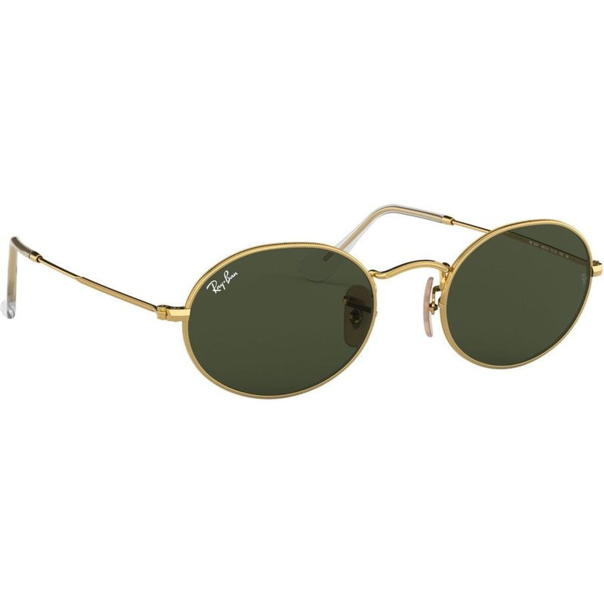 Oval RB3547, Arista/Green Glass Lenses 51 Eye Size