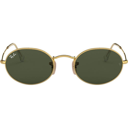 Oval RB3547, Arista/Green Glass Lenses 51 Eye Size