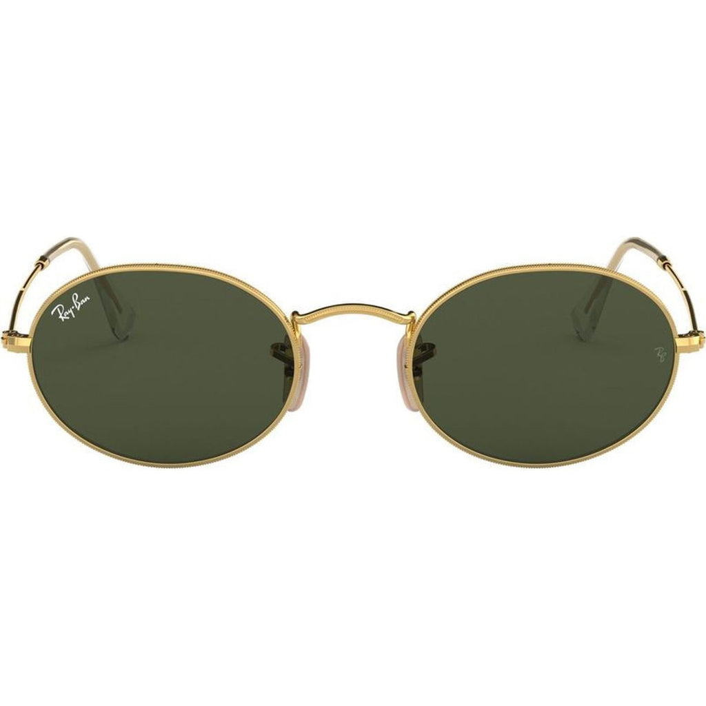Oval RB3547, Arista/Green Glass Lenses 54 Eye Size