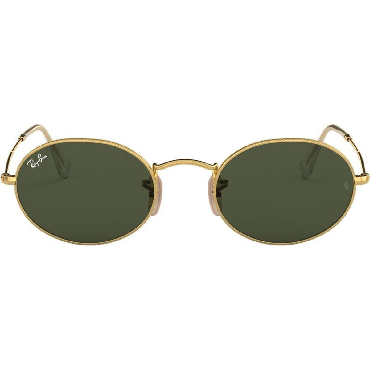 Oval RB3547, Arista/Green Glass Lenses 54 Eye Size