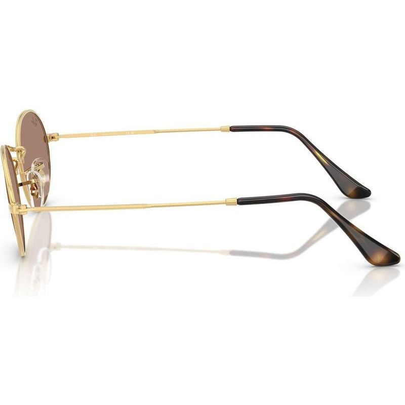 Oval RB3547, Arista/Light Violet Glass Lenses 51 Eye Size