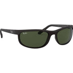 Predator 2 RB2027, Matte Black/Green Glass Lenses