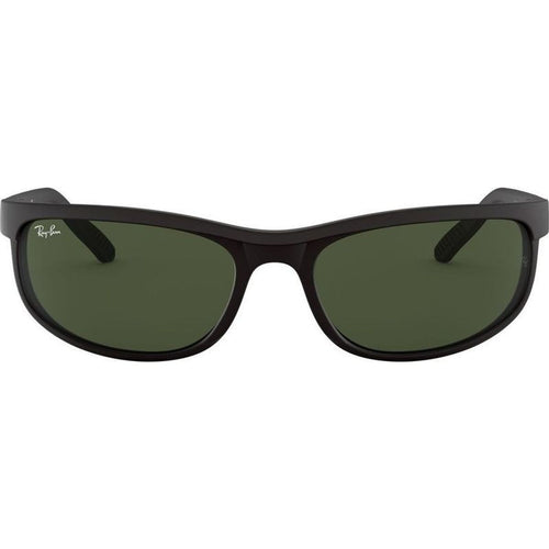 Predator 2 RB2027, Matte Black/Green Glass Lenses